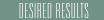 Desired Results Button