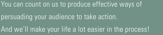 ...life a lot easier in the process!
